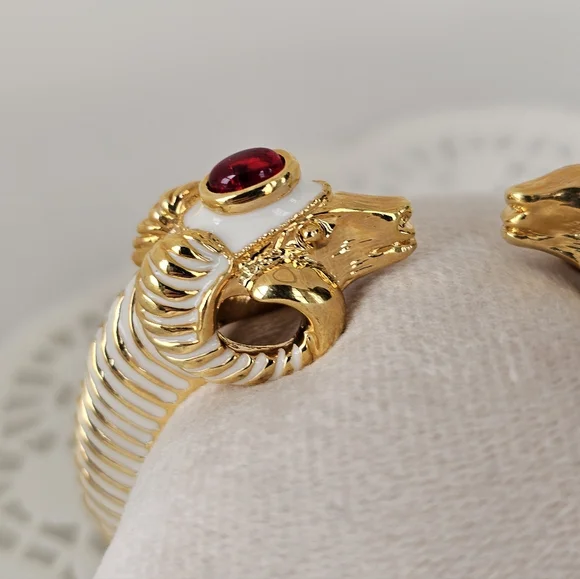 Vintage Authentic KJL Ravishing Ram Bracelet - Picture 3 of 7